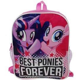 My Little Pony Reversible 2 Sided Backpack Rucksack School Travel Bag Kids Children 32cm