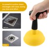 Sink Plunger with Drain Clog Remover Mini Plunger with Short