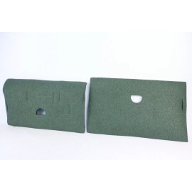 Midwest Fiberglas Fabricators Humvee Rear Seat Box Floor Vehicular Insulation Mat 12339020 Rev. C Hmmwv 1 Pair