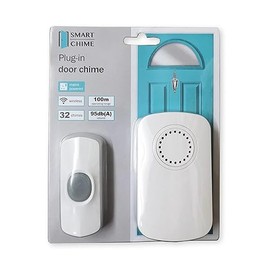Unicom 66149 Basic Plug In Door Chime - White