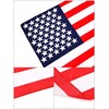 Maxdot American Flag Bandanas USA Flag Headband Kerchief Unisex Cowboy