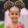 MKJVEN 2 PIECES Small Afro Puff Drawstring Ponytail Extension for