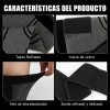 Rodilleras Y Muñequeras Deportivas Elásticas Compresión Gym