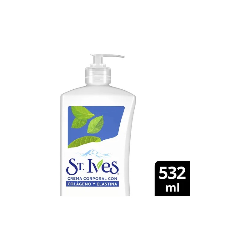 ST.IVES Crema Corporal Colágeno y Elastina para una piel renovada,