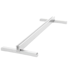 Red Lantern Room Divider Stand (Stand Only), White, for 3 Panel Screens