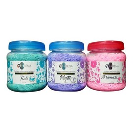 Sales Minerales Para Pedicure Spa Efervescentes Baño Lavanda Rosas y Eucalipto 750kg Bena                                                             