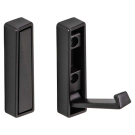 Gedotec JUNUS Folding Coat Hook for Wall Mounting – Clothes Fan Metal Anthracite Matt | Design Wall Hook in Vintage Look | 1 Piece – Assembly Hook Wardrobe Including Screws