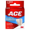 Ace Elastic Bandage Wraps with Hook Closure, Non-Sterile, Latex-Free, 2