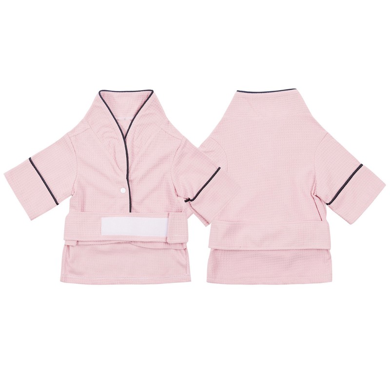 Dog Bath Robe Pajamas Pet Spa Drying Robes Sleepwear for