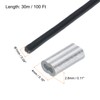 QUARKZMAN 100 ft (30 m) Wire Rope 304 Stainless Steel