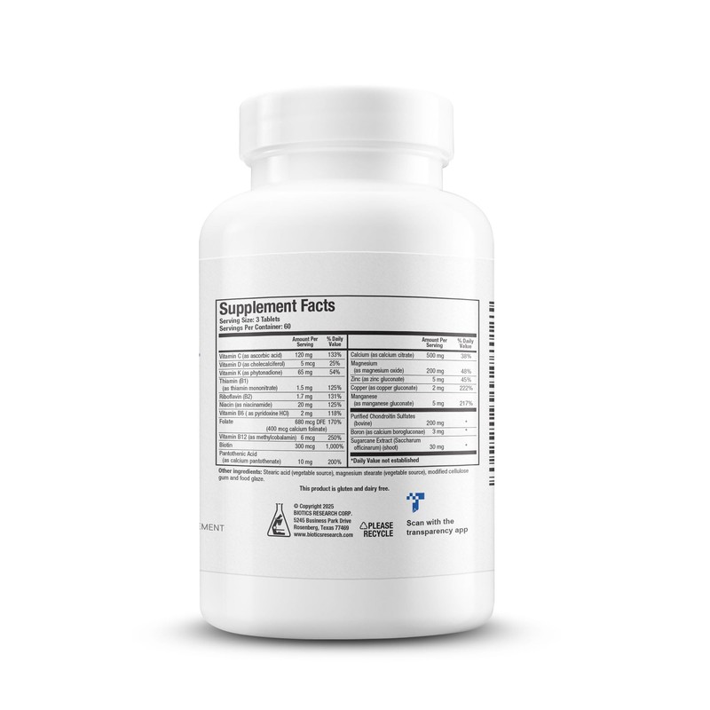 Biotics Research Osteo B Plus Optimal Bone Health Support with