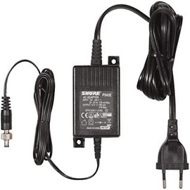 Shure PS43E 15V DC Inline EU Power Supply with 2 Integrated Mounting Tabs for Easy Installation