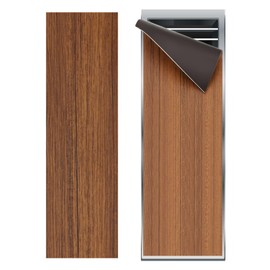 PATIKIL 12"x3.5" Magnetic Vent Cover, Floor Wall Air Registers Cover High Strength Magnetic Vent Blocker for Home RV HVAC Fireplace Furnace, Wood Grain Color