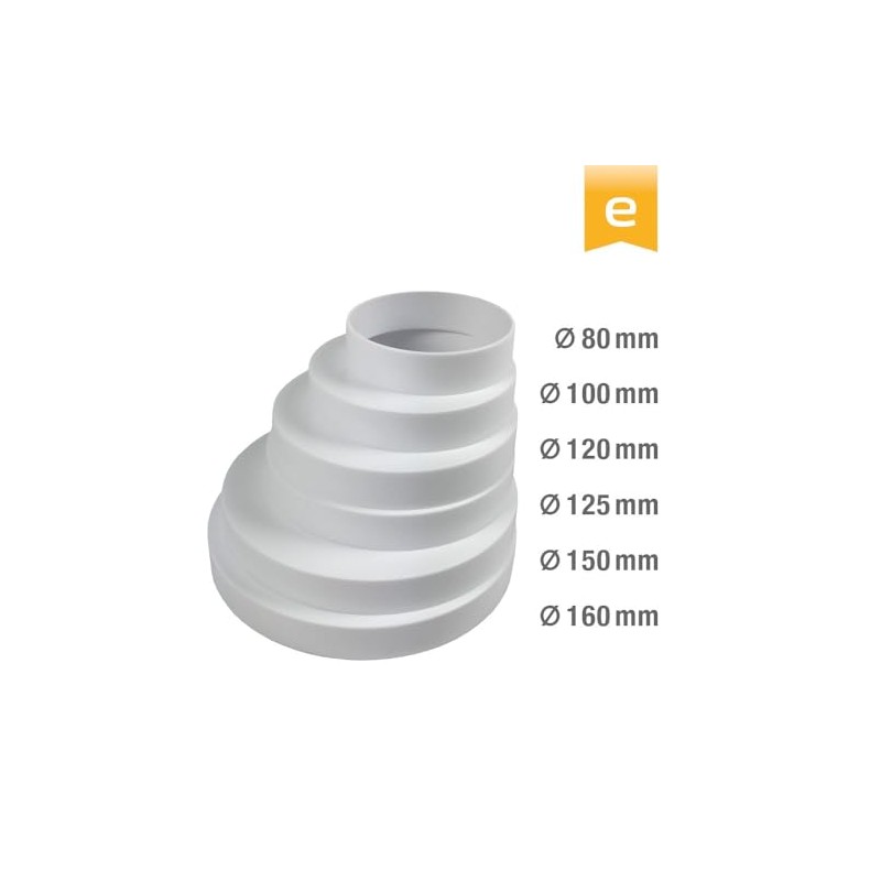 EASYTEC® Universal Reducer | Eccentric | DN 80, 100, 120,