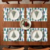WRAPAHOLIC 50 Sheets Christmas Paper Placemats Set - 11 x