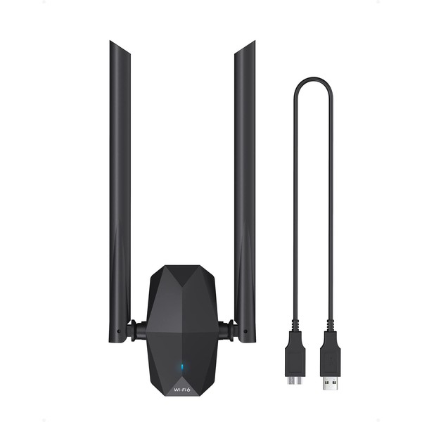 ioGiant AX1800 WiFi 6 Adapter High Gain USB WiFi Adapter