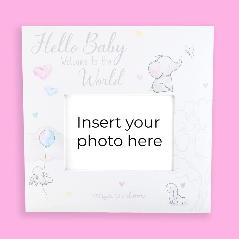 Baby first photo album 4x6'' 252 photos memo white unisex