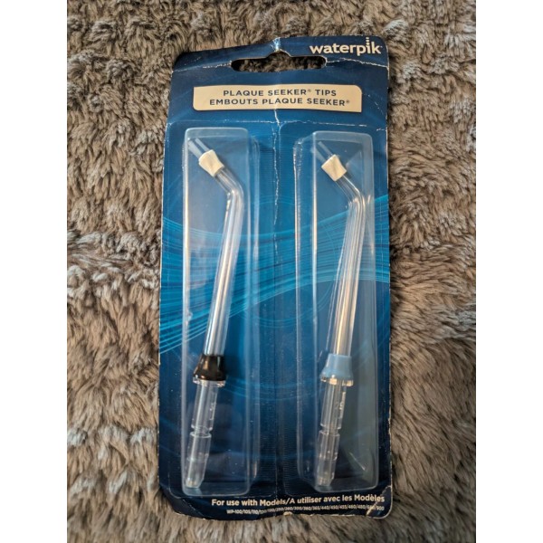Waterpik Plaque Seeker Tips Models A 2 Pack New NIP