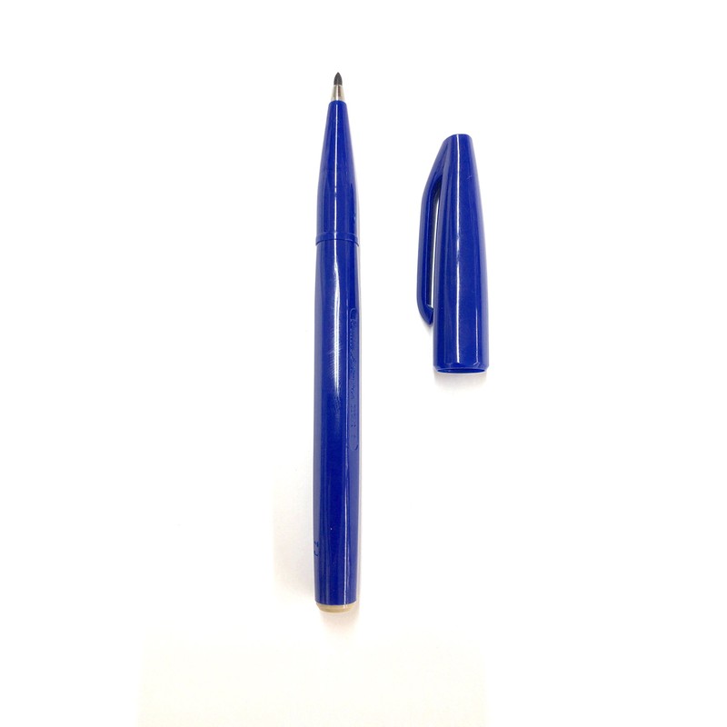 Pentel Blue Sign Pen, Set of 5