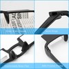 Horizontal Lazy Glasses 90 Degree for Lying Down Reading or