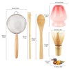Matcha Whisk Set with Scoop & Sifter–Set of 6 Matcha