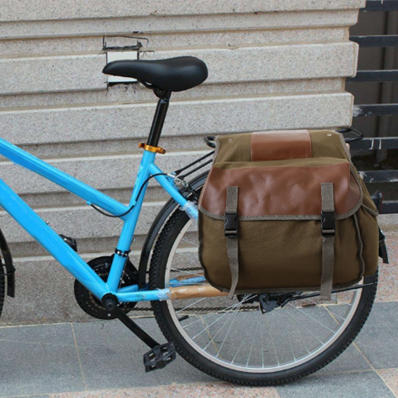 Bicycle Rear Seat Bag Pack Mountain Bike Trunk Luggage Storage