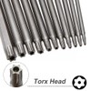 Saipe 11pcs 200mm Extra Long Torx Screwdriver Bit Set, Magnetic