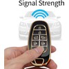 Key Fob Cover for Hyundai with Keychain, Premium TPU Key
