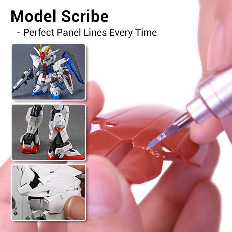 HARDWIN Model Scriber Tool with 0.2mm Tungsten Blade – for