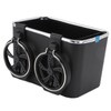 Car Armrest Storage Box Foldable Bottle Holder Universal Vehicle Tissue