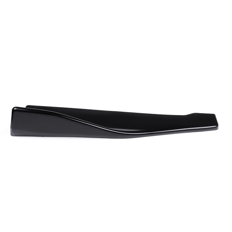 ZTT Gloss Black Rear Lip Side Splitter Corner Apron Spat