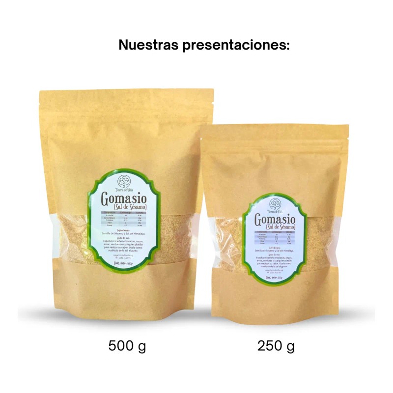 Gomasio Sal De Sésamo 500 G Orgánico