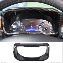 Unbranded Carbon Fiber ABS Center Console Dashboard Trim Cover For Ford Maverick 2022+