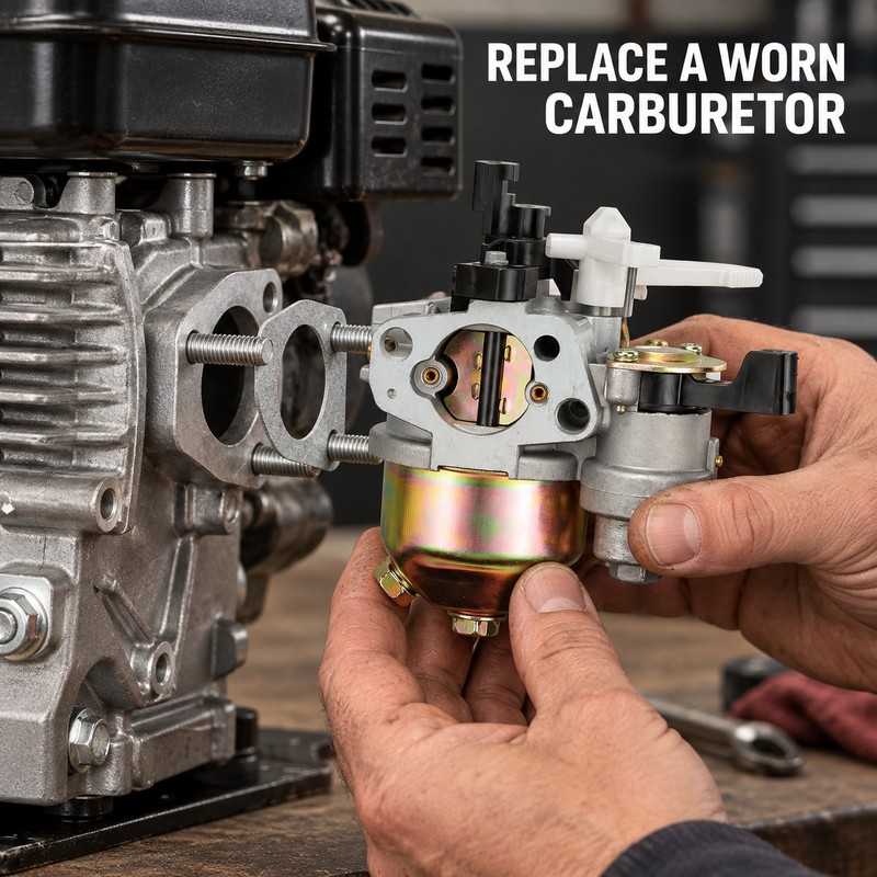 GX160 GX200 Carburetor Replacement Kit for 5.5HP 6.5HP Engines with