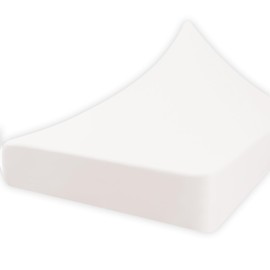 LuckinSleep Super Soft & Stretchy Fitted Sheet, For Single to Semi-Double Mattresses, Snug Fit, Mattress Cover, Bedspread, All Season Use, Absorbent, Quick Drying, Breathable, Easy On/Off, White