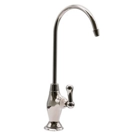 Westbrass D2033-NL-05 10" Classic 1-Lever Handle Cold Water Dispenser Faucet, Polished Nickel