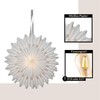 EGLO Christmas Star for Indoor Use Paper Hanging Decoration Star