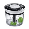 Küchenprofi KP1307602200 Vegetable Cutter Manual with Pulley and Stirring Insert