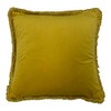 furn. Fleura Cushion Cover, Polyester, Ochre, 50 x 50cm