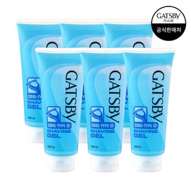 GyaSbee Shaving Gel Cool Type 205g x6 / 갸스비 쉐이빙 젤 쿨 타입 205g x6개