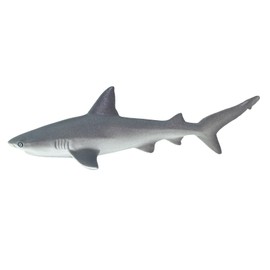 Safari Ltd. Gray Reef Shark Figurine - Detailed 6.25" Plastic Model Figure - Fun Educational Sea Life Play Toy for Boys, Girls & Kids Ages 3+