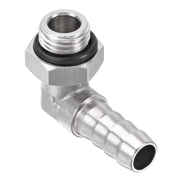 M METERXITY Hose Nozzle Fittings - 90 Degree Angle Nickel-Plated