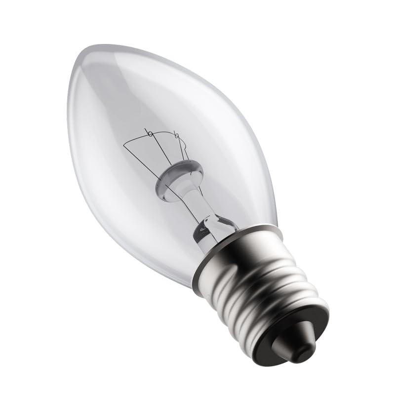 360-Degree Rotating Night Light Socket with Switch, 7W C7 Bulb