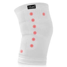 Medipaq Magnetic Knee Support for Men & Women - 1x Medium Stretchable Knee Support for Women & Men - Ultimate 16 Magnet Compression Design - Knee Brace for Women & Men - Gym Knee Sleeves