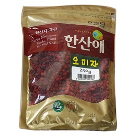G태백농협 한방재료약초-오미자 250g G Taebaek Nonghyup Herbal Ingredients - Omija 250g
