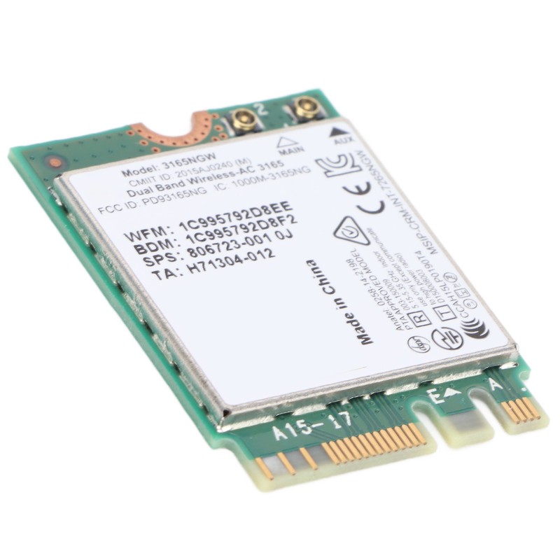 Wireless Network Card 433Mbps Dual Band 2.4G/5G NGFF/M.2 Mini Network