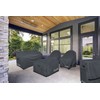 ULTCOVER Waterproof Outdoor Deep Seat Sofa Bench Cover 90W x