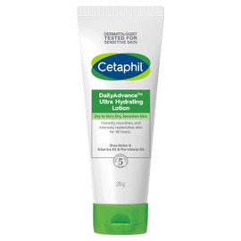 CETAPHIL Daily Advance Ultra Hydrating Lotion 226g, Gentle Body Moisturiser for Sensitive Skin, 48 Hour Hydration, With Glycerin & Panthenol, Hypoallergenic, Dermatologist Tested