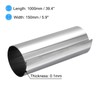 sourcing map 0.1x150x1000mm 304 Stainless Steel Roll Sheet Fine Plate