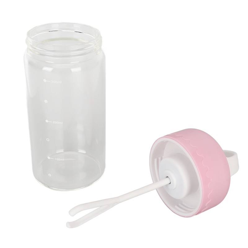 Protein Shaker Bottle Y Shape Stirrer Portable Handle Heatproof HBG